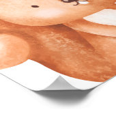 Eekhoorn Dierenkinderkamer Poster Kinderkamer Deco (Hoek)