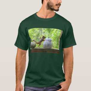 Eekhoorn en koekje Jar T-shirt