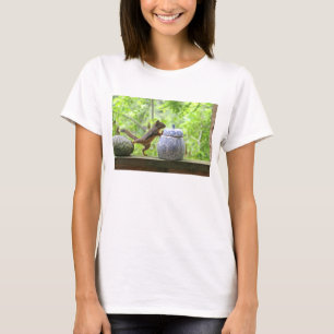 Eekhoorn en koekje Jar T-shirt