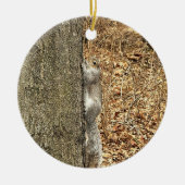 Eekhoorn Foto Ornament (Voorkant)