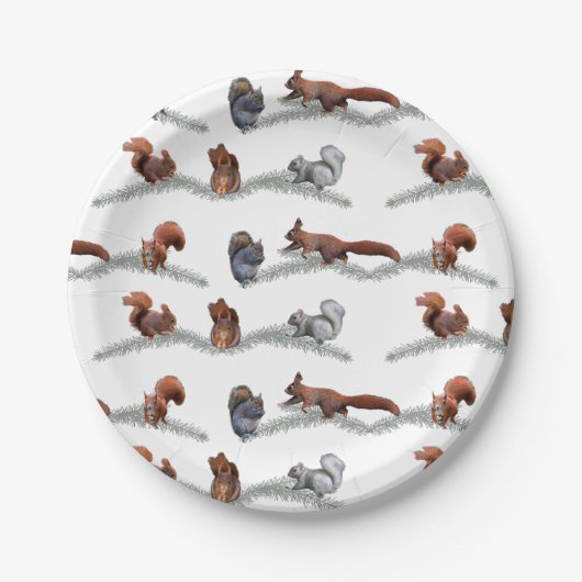 Eekhoorn Frenzy Paper Bord (Voorkant)