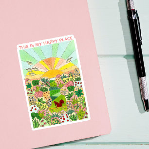 Eekhoorn Garden Sticker