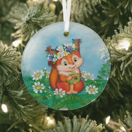 eekhoorn glas ornament (Insitu)