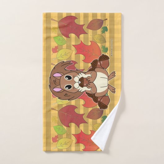 Eekhoorn - handdoek (Handdoek)