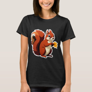 Eekhoorn Herfst Bos T-shirt