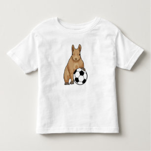 Eekhoorn in de sport kinder shirts