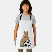 Eekhoorn in de sport schort (Insitu)