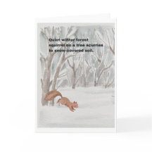 Eekhoorn in Forest 2 - vervaagde versie