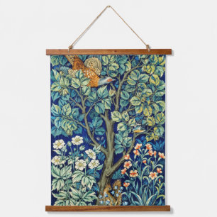 Eekhoorn in het bos, William Morris Hangend Wandkleed