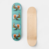 Eekhoorn in moderne stijl skateboard (Voorkant)