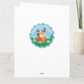 eekhoorn kaart (Achterkant)