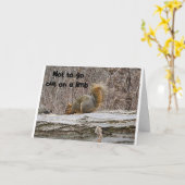 EEKHOORN KAN NIET GELOVEN DAT HET JE "70STE" VERJA KAART (Gele Bloem)