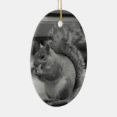 eekhoorn keramisch ornament (Rechts)