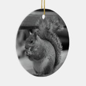 eekhoorn keramisch ornament (Rechts)