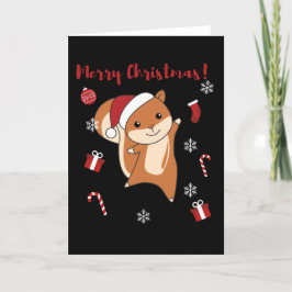 Eekhoorn Kerst Winter Dieren Feestdagen Kaart