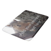 Eekhoorn kijkt naar je badmat (Gekanteld)