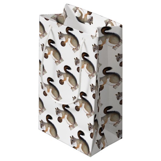 eekhoorn klein cadeauzakje (Voorkant Gekanteld)