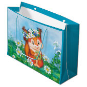 eekhoorn large cadeautasje (Voorkant Gekanteld)