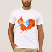 Eekhoorn Leaving Home Mannen T-shirt (Voorkant)