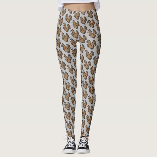eekhoorn leggings (Voorkant)