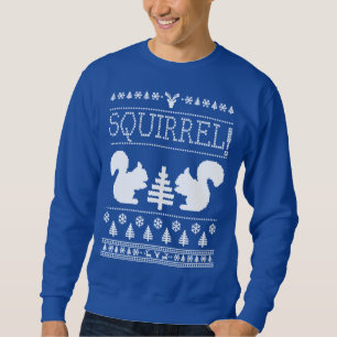 Eekhoorn lelijke kerstkeuken trui