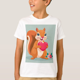 Eekhoorn Love Nut voor mama T-shirt