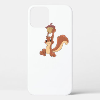 Eekhoorn maak me blij dat ik blij ben met de eekho iPhone 12 hoesje