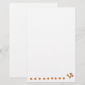 Eekhoorn met Acorns Briefpapier (Voorkant / Achterkant)