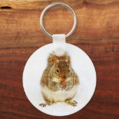 Eekhoorn met een eikel sleutelhanger (Voorkant)