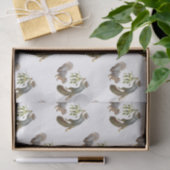 Eekhoorn met mistletoe-weefselpapier tissuepapier (Geschenk)