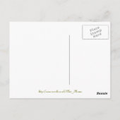 Eekhoorn met rozen briefkaart (Achterkant)