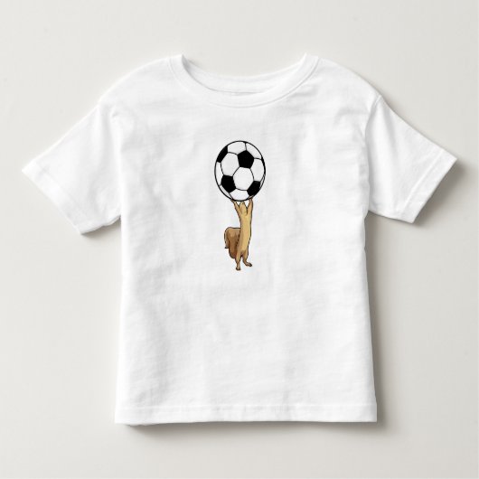 Eekhoorn met Voetbal Kinder Shirts (Voorkant)