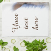 Eekhoorn met walnoot theedoek (Gevouwen)