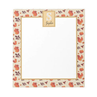 eekhoorn notitieblok