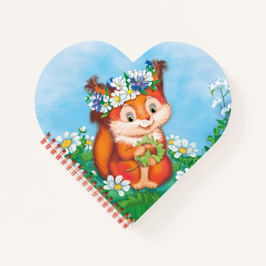 eekhoorn notitieboek (Voorkant)