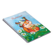 eekhoorn notitieboek (Rechterzijde)