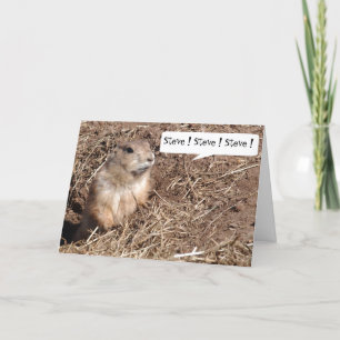 Eekhoorn Nutjob Verjaardag Kaart