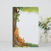 Eekhoorn - Papier (Staand voorkant)