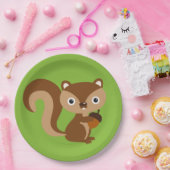 eekhoorn papieren bordje (Feest)