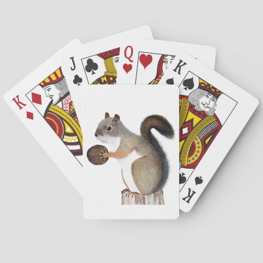 eekhoorn pokerkaarten (Achterkant)