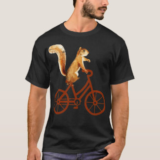 Eekhoorn Ruitend fietspijntje T-shirt