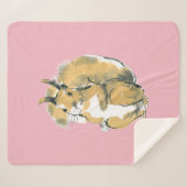 eekhoorn sherpa deken (Voorkant (horizontaal))