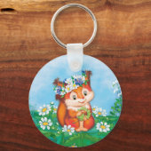 eekhoorn sleutelhanger (Voorkant)