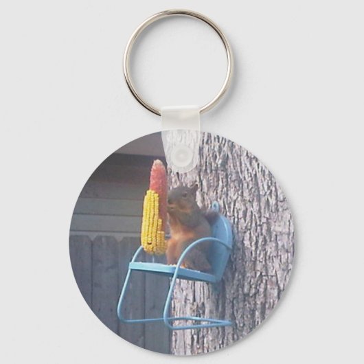 Eekhoorn Sleutelhanger (Voorkant)
