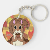 Eekhoorn - sleutelhanger (Achterkant)