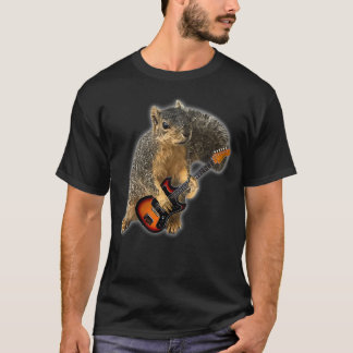 Eekhoorn Spelen Gitaar 1 T-shirt