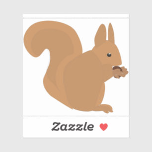 eekhoorn sticker