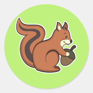 Eekhoorn sticker