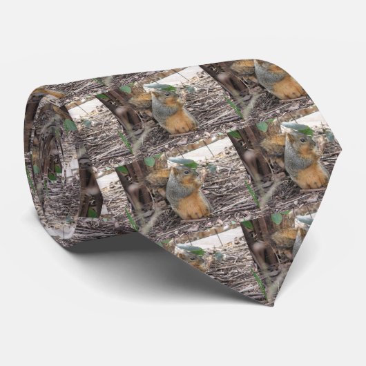 eekhoorn stropdas (Opgerold)