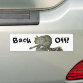 Eekhoorn Terug Bumpersticker (Op auto)